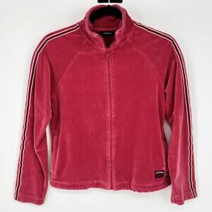 Express Active Vintage Y2K Velour Track Jacket Size XS